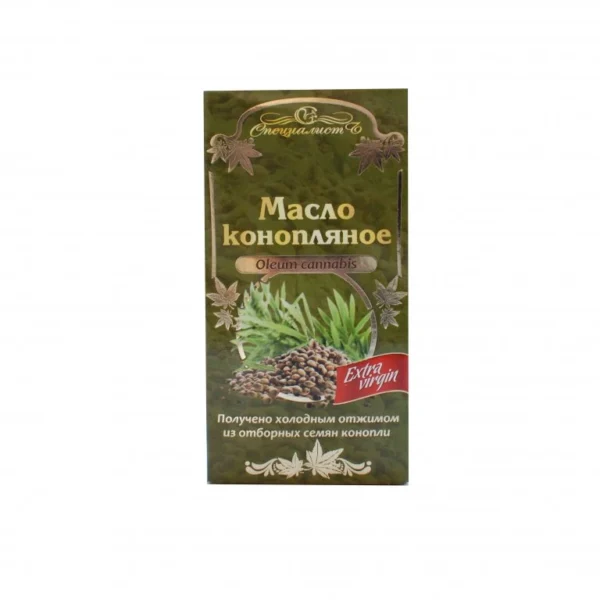 100% konopný olej, za studena lisovaný, panenský - 100ml - Specialist