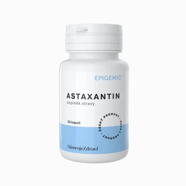 Astaxantín Epigemic 30 kapsúl v bielom balení