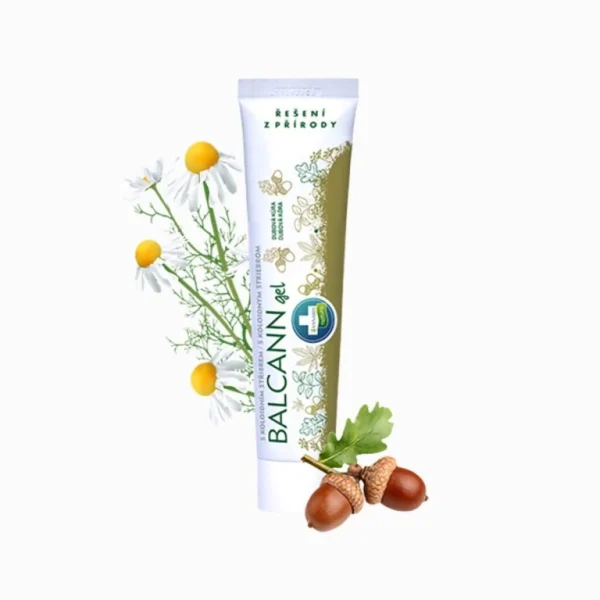 Balcann gel Annabis 75 ml s dubovou kôrou a prírodnými dekoráciami