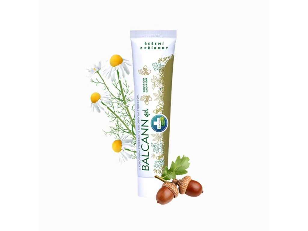 Balcann gel Annabis 75 ml s dubovou kôrou a prírodnými dekoráciami
