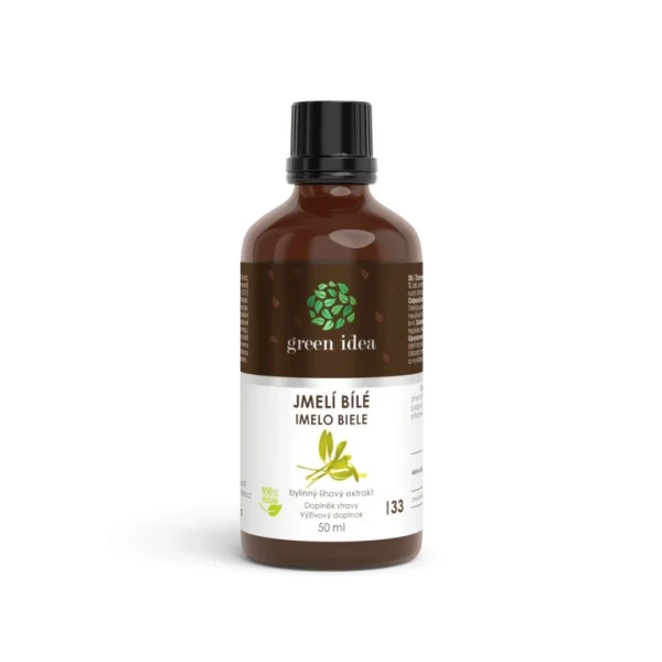 Imelo biele Green idea bylinný liehový extrakt v 50 ml fľaši