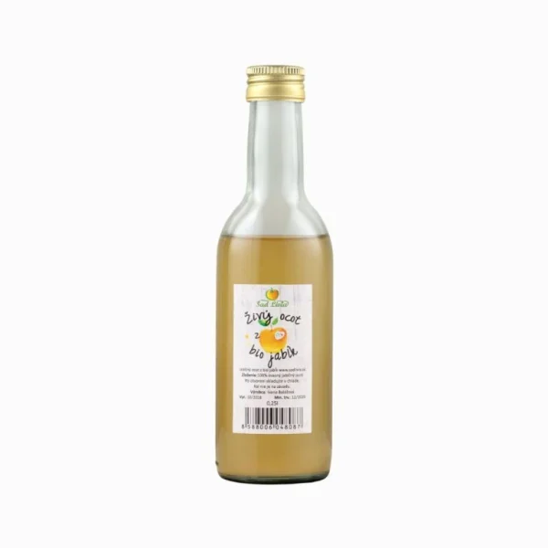 Bio jablčný ocot nefiltrovaný 350 ml vo fľaši