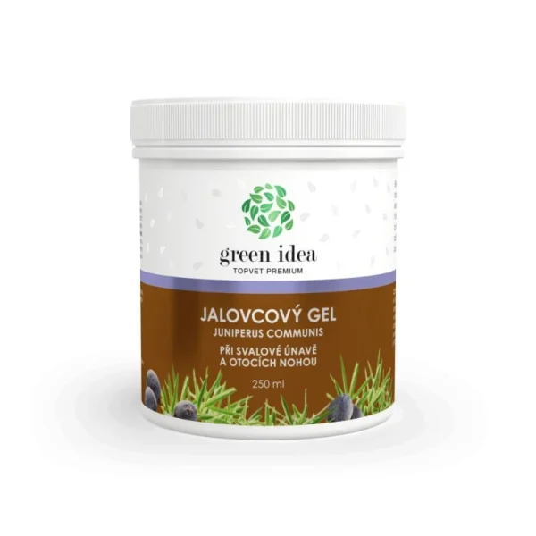 Borievkový masážny gél Green Idea v 250 ml tégliku