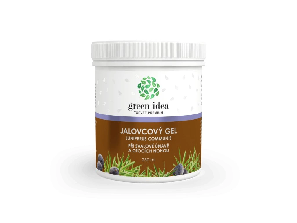 Borievkový masážny gél Green Idea v 250 ml tégliku