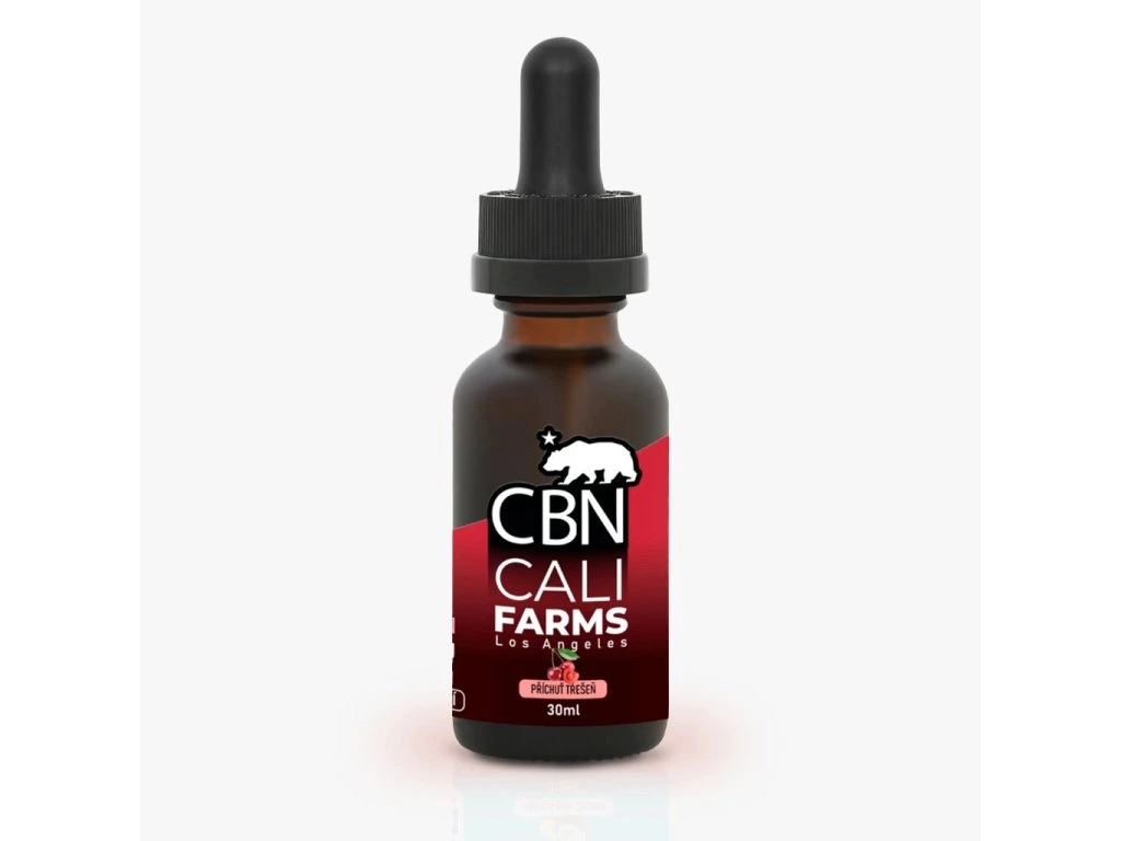 CBD + CBN olej na spánok Čerešňa 30 ml CaliFarms