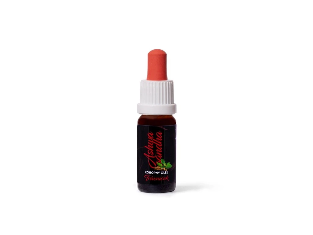 Konopný olej s Ashwagandhou 10 ml od Trávnička