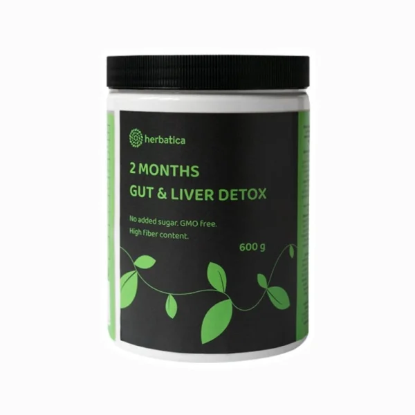 Gut & Liver Detox Herbatica v bielej dóze 600 g