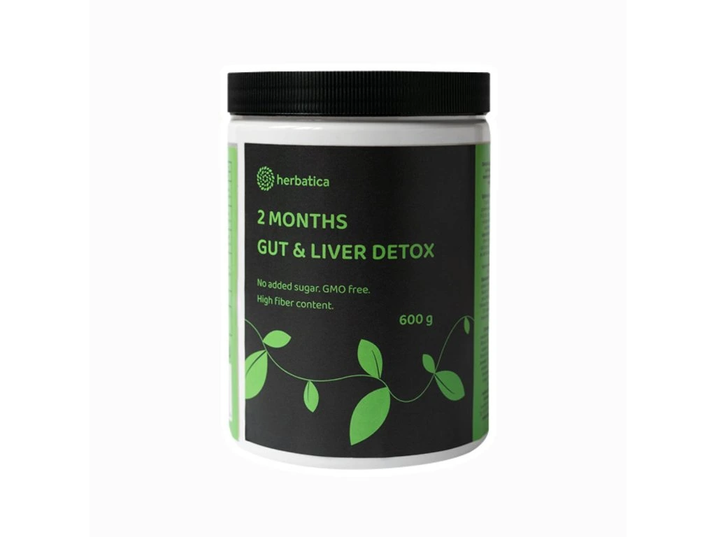 Gut & Liver Detox Herbatica v bielej dóze 600 g