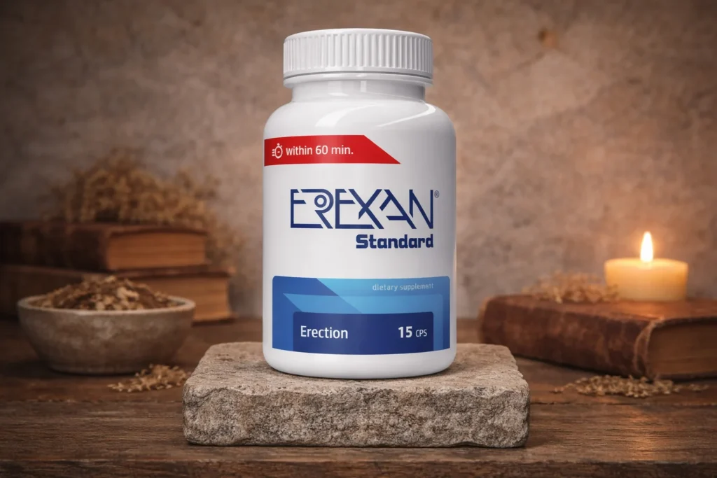EREXAN Standard 15 kapsúl na kamennej podložke