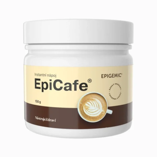 EpiCafe instantný nápoj Epigemic 150 g v bielej dóze
