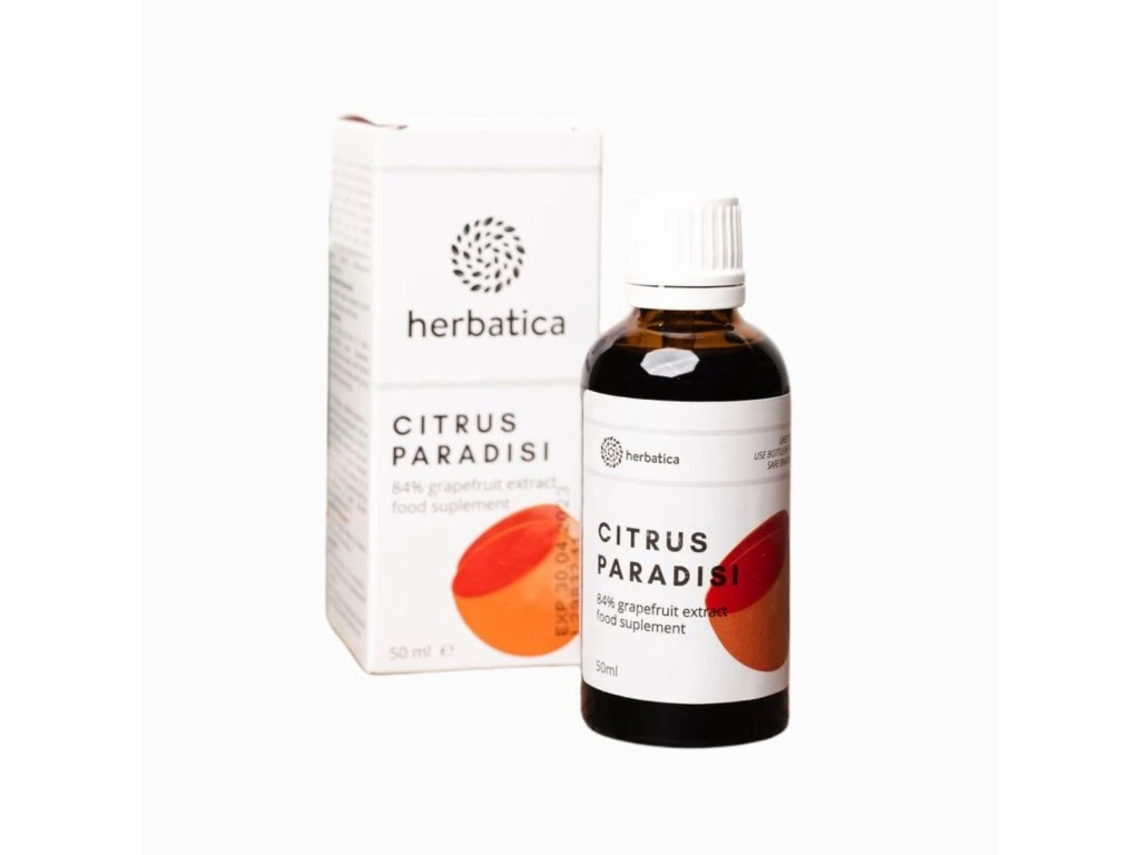 Extrakt z grapefruitu Citrus paradisi Herbatica 50 ml s krabičkou