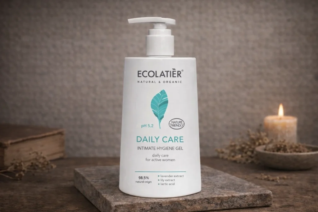 Gél na intímnu hygienu Ecolatier Daily Care s pumpičkou