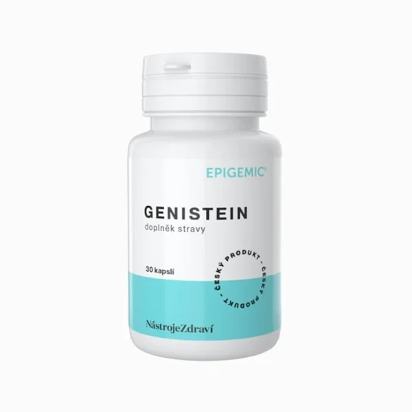 Genistein Epigemic 30 kapsúl v bielej dóze