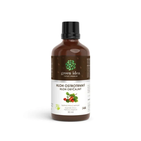 Hloh ostrotrnný Green idea bylinný extrakt v 50 ml fľaši
