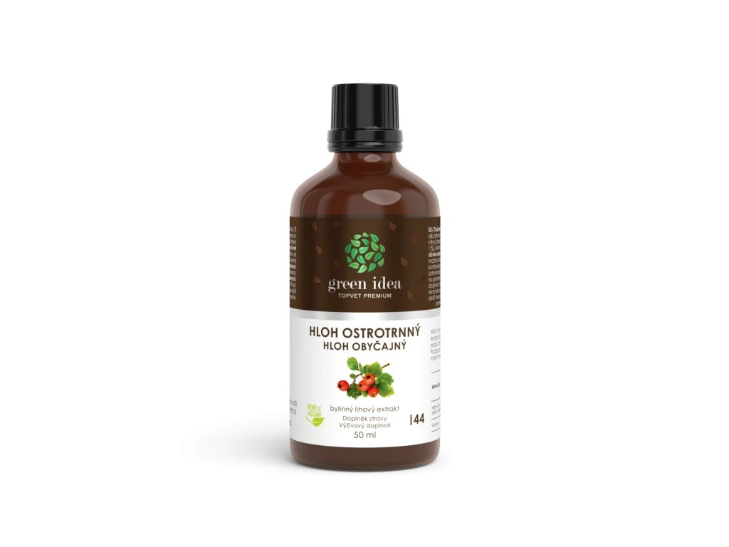 Hloh ostrotrnný Green idea bylinný extrakt v 50 ml fľaši