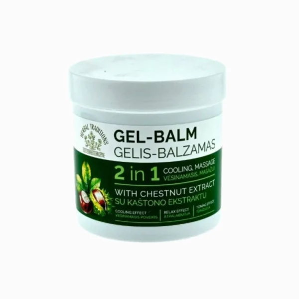 Herbal Traditions gél balzam na nohy s pagaštanom konským
