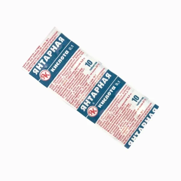 Kyselina jantárová - 10 tabl. - HealthNA