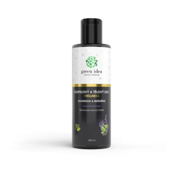 Levanduľa a medovka - kúpeľový a telový olej 200 ml - Green idea