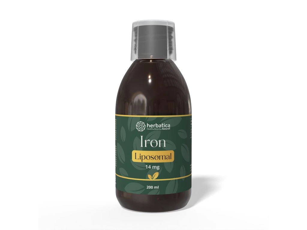 Lipozomálne železo chelát Herbatica 14 mg 200 ml