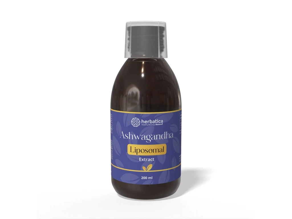 Lipozomálna ashwagandha Herbatica 200 ml