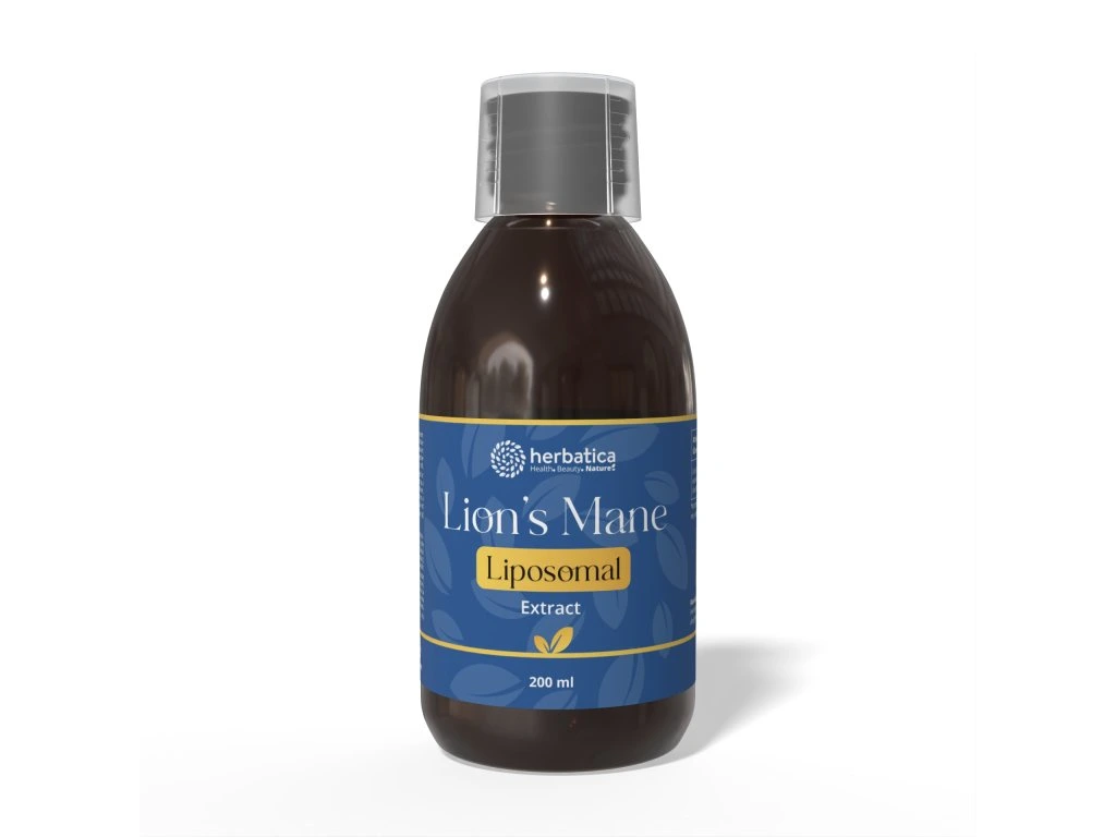 Lipozomálny Lion's Mane extrakt 200 ml Herbatica