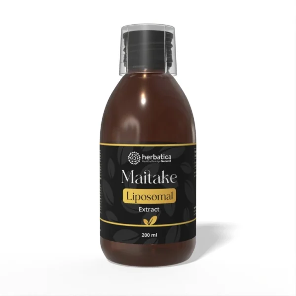 Maitake lipozomálny extrakt Herbatica v hnedej fľaši 200 ml