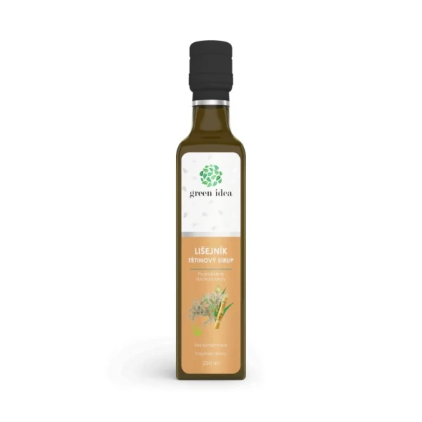 Lišajník islandský trstinový sirup Green idea vo fľaši 250 ml