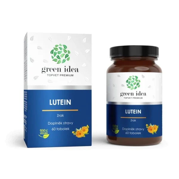 Lutein Green idea 60 toboliek s krabičkou a fľaštičkou