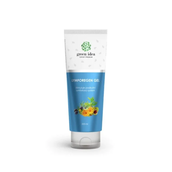 Lymforegen masážny gél Green idea 200 ml v tube