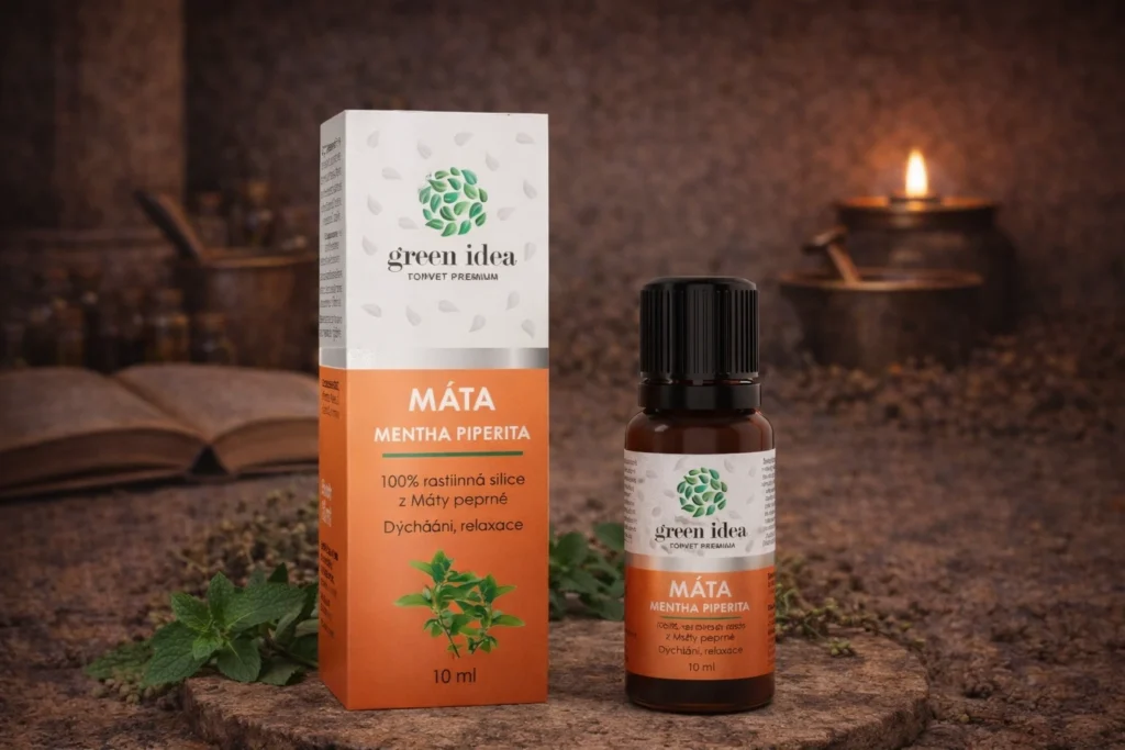 Mäta 100% silica Green Idea s fľaštičkou a krabičkou