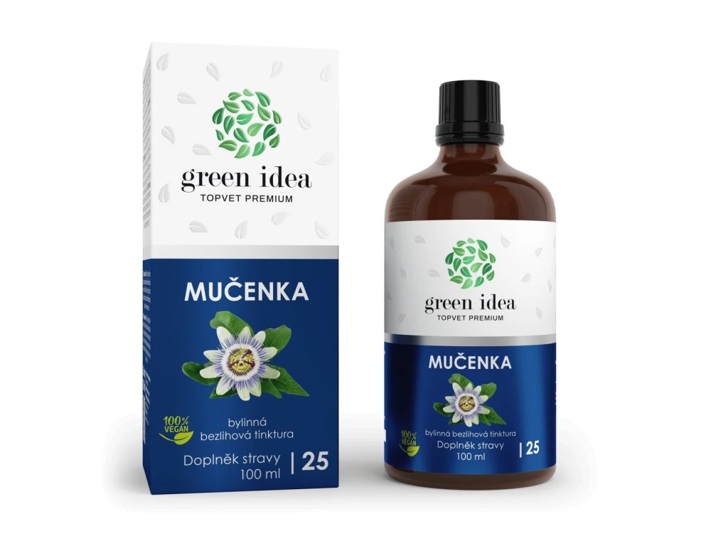 Mučenka bezliehová tinktúra 100 ml Green Idea