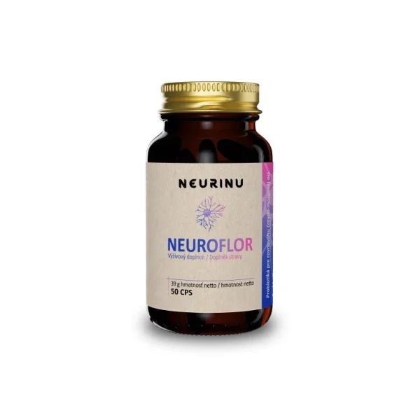 NEURINU Neuroflor probiotiká pre psychickú rovnováhu - 50 kapsúl