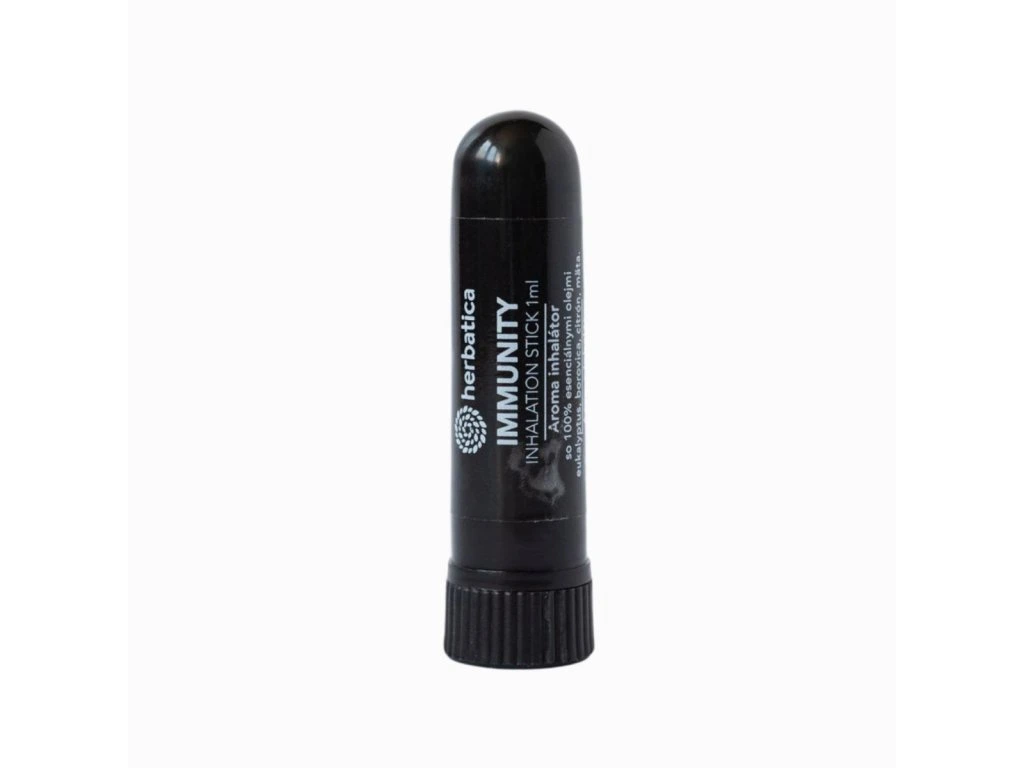 Nosný inhalátor Imunita Herbatica 1 ml v čiernom balení