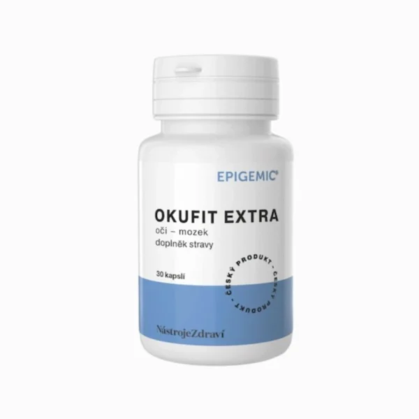 Okufit Extra Epigemic 30 kapsúl v bielom balení