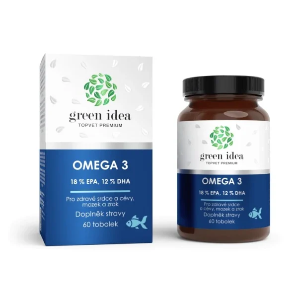 Omega 3 kapsuly Green idea 60 kapsúl