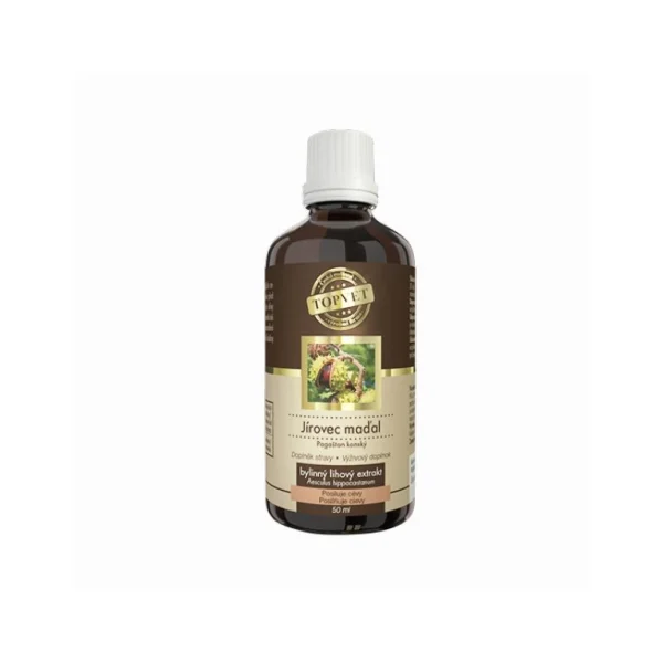 Pagaštan konský tinktúra Topvet v 50 ml fľaštičke