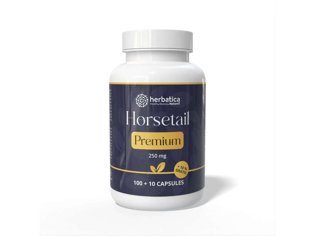 Praslička roľná Herbatica Horsetail Premium 250 mg 110 kapsúl