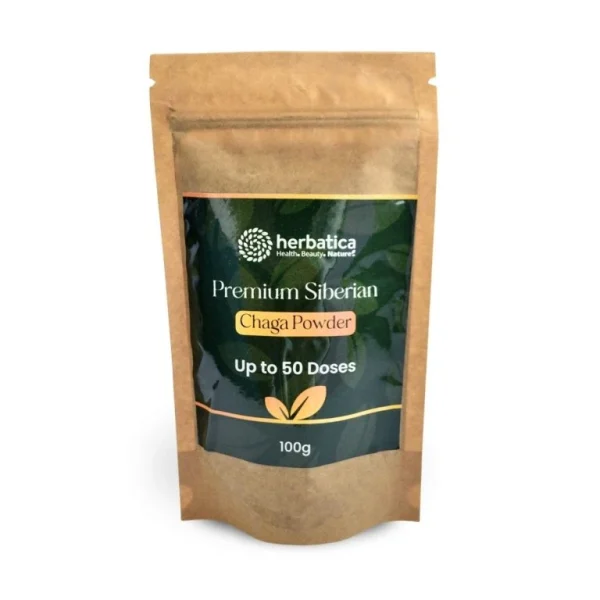 Prémiová čaga sibírska 100% prášok - 100g - Herbatica