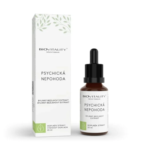 Psychická nepohoda tinktúra 25 ml Green idea