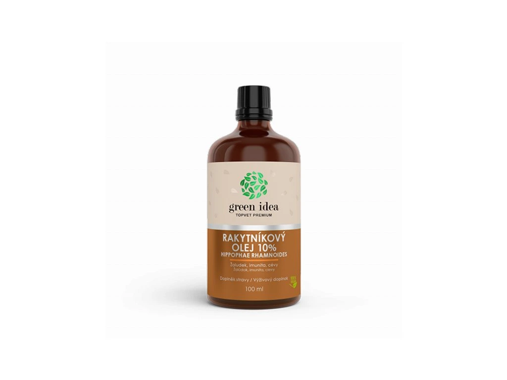 Rakytníkový olej 10 % Green idea 100 ml