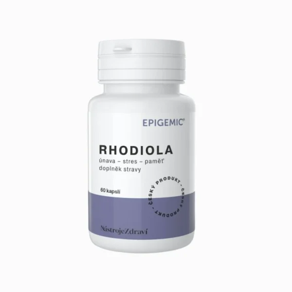 Rhodiola rosea 60 kapsúl Epigemic® balenie produktu