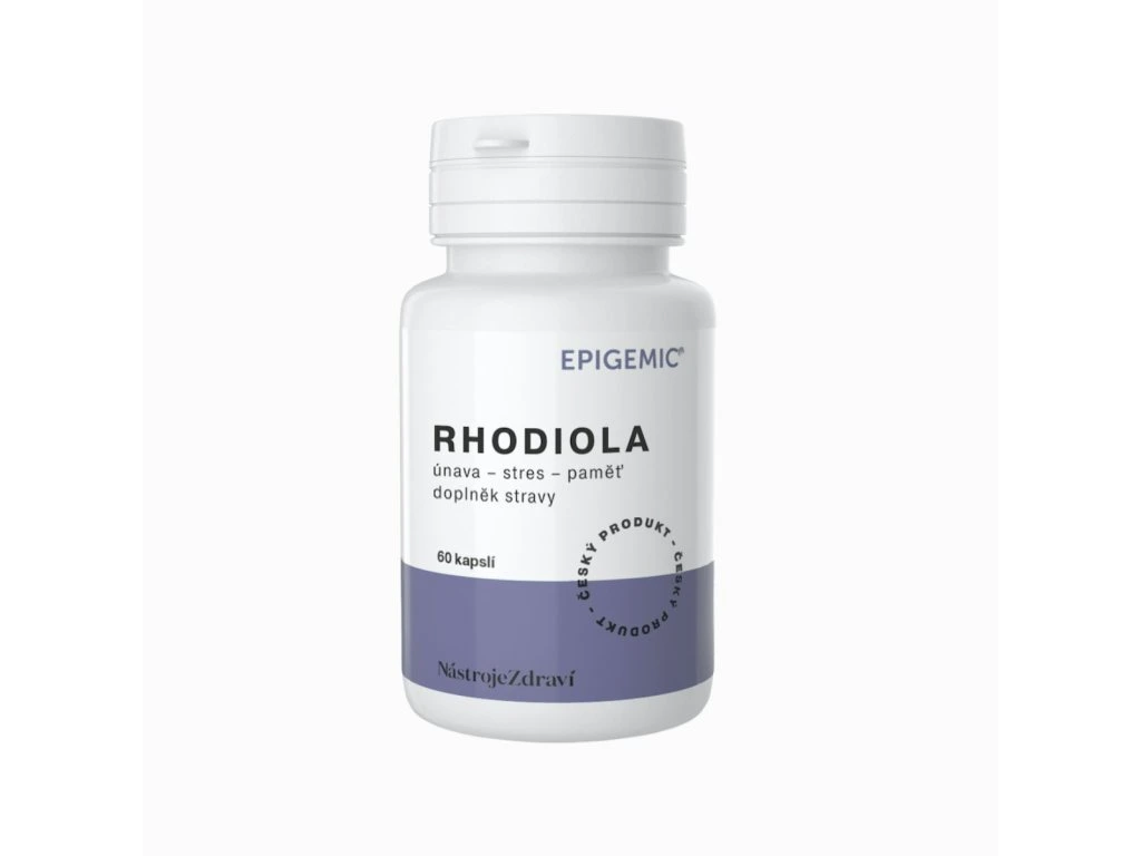 Rhodiola rosea 60 kapsúl Epigemic® balenie produktu