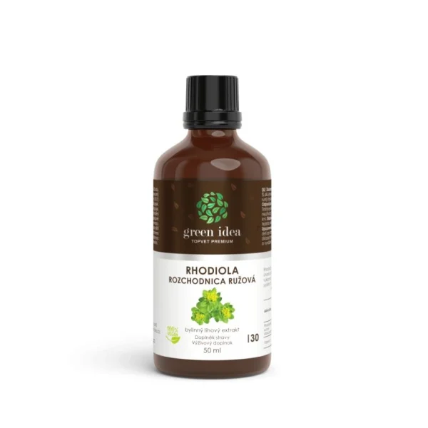 Rhodiola - tinktúra - kvapky 50 ml - Green idea