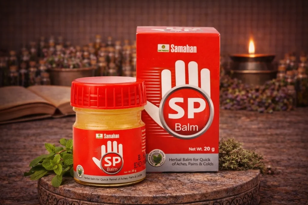 Samahan SP balzam Link Natural 20 g v rustikálnom aranžmáne