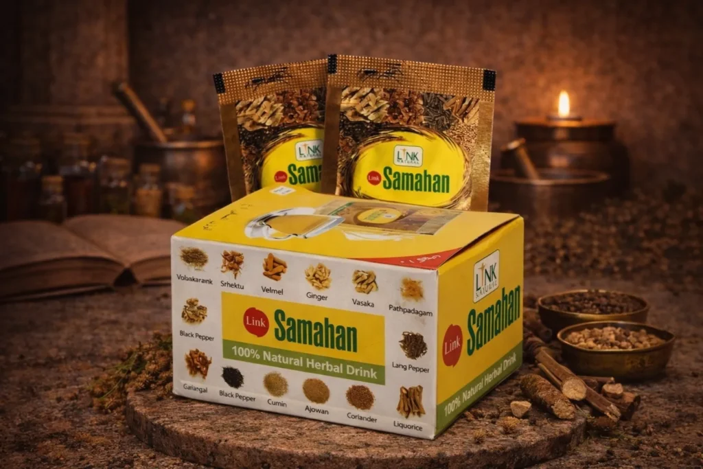 Samahan čaj Link Natural s krabičkou a dvoma vrecúškami