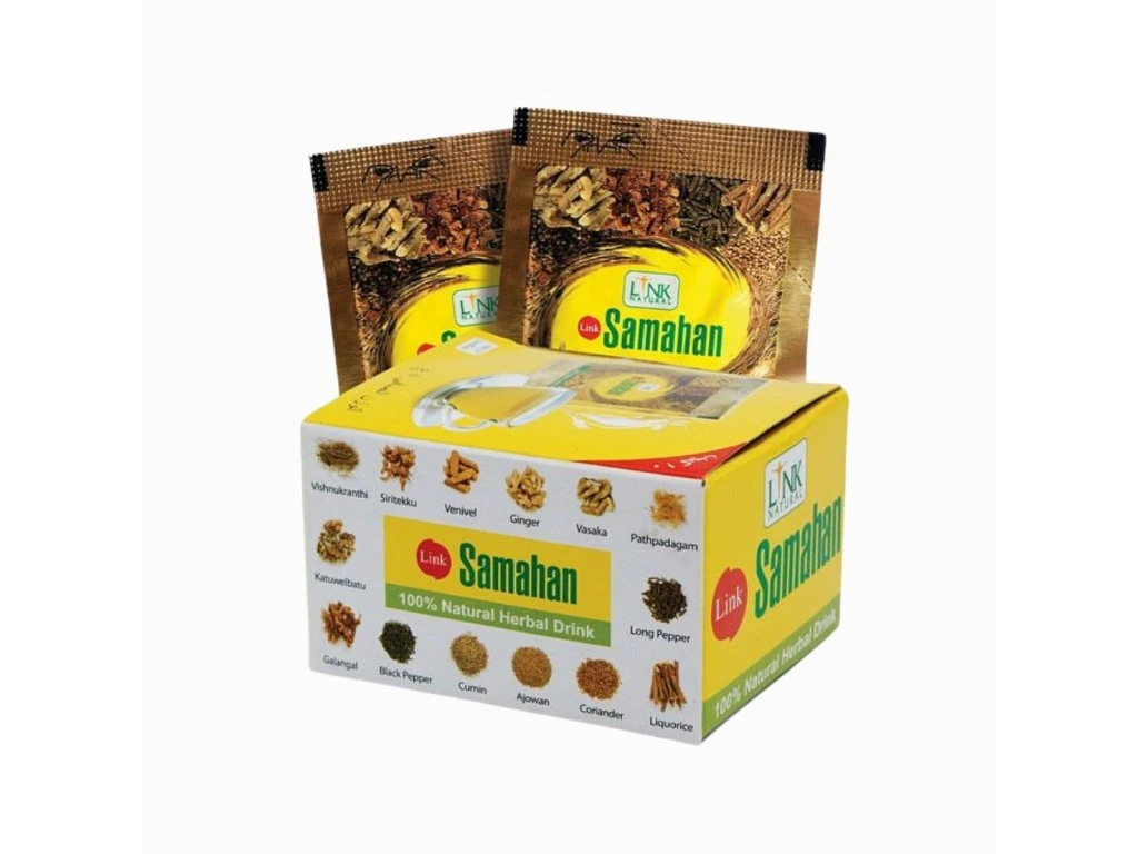 Samahan čaj Link Natural s krabičkou a dvoma vrecúškami