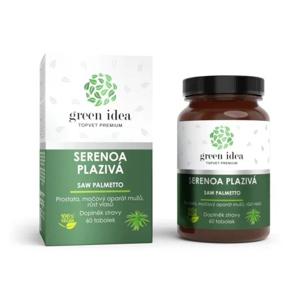Serenoa plazivá Green Idea 60 toboliek s krabičkou a dózou