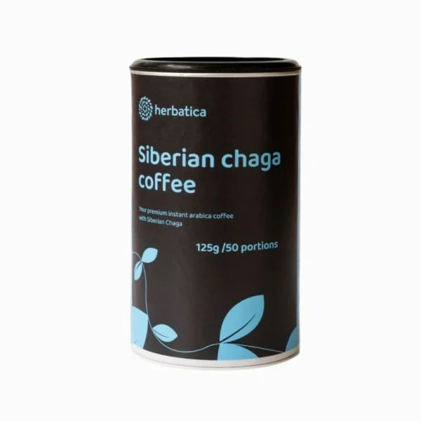 Sibírska čaga s instantnou kávou Arabica Herbatica 125 g