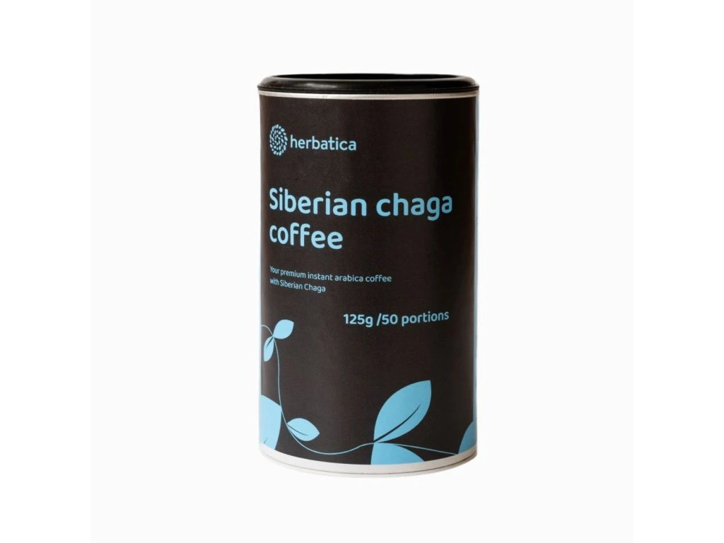 Sibírska čaga s instantnou kávou Arabica Herbatica 125 g