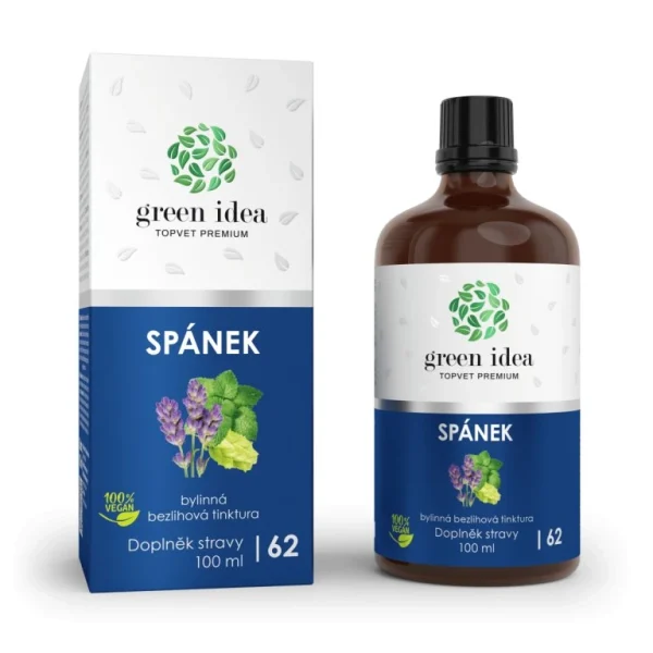 Spánok - bezliehová tinktúra 100 ml - Green idea